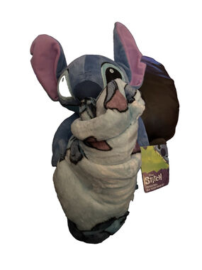 Disney Stitch Character & Silk Touch Throw Set New w/Tags